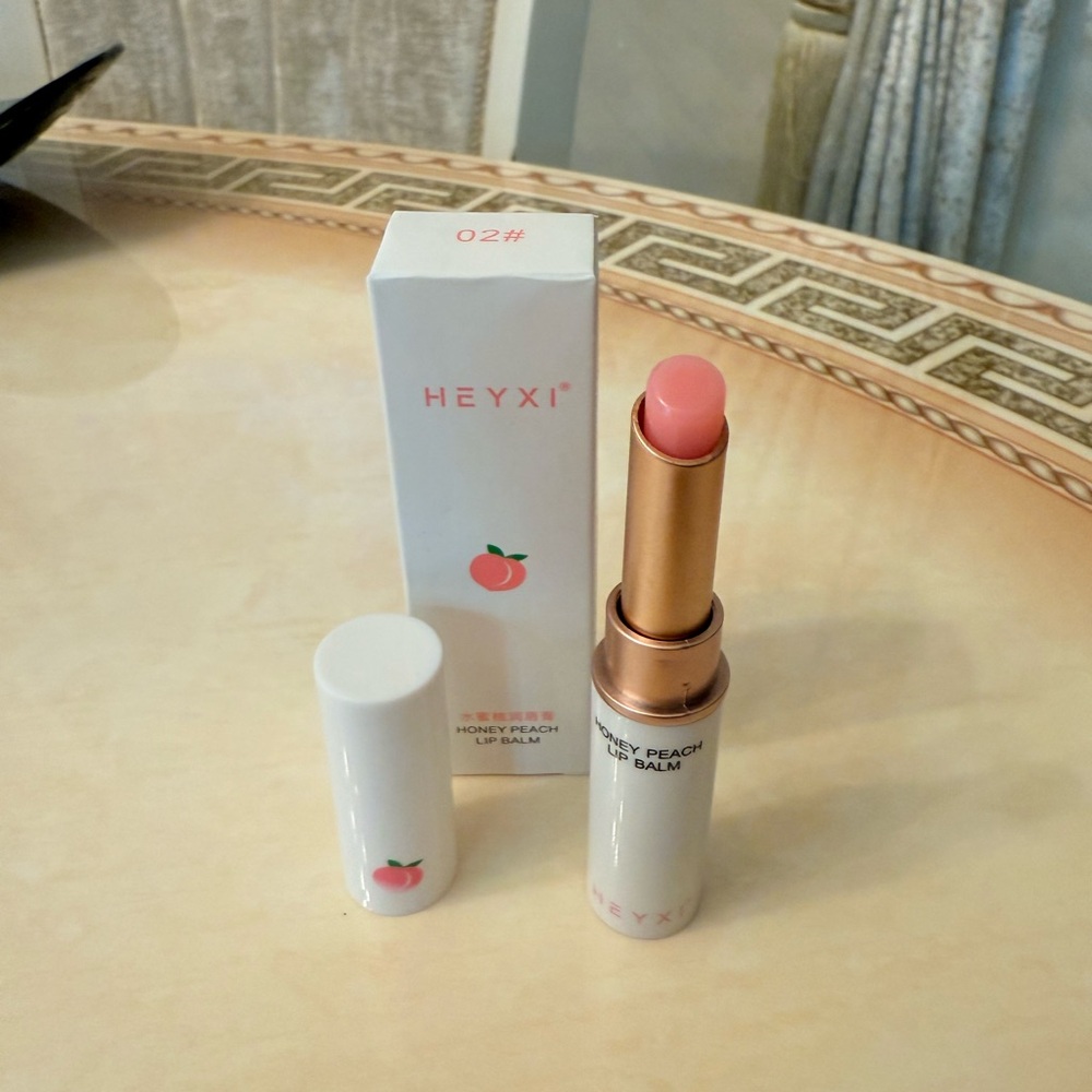 Honey Peach Lip Balm - Pink